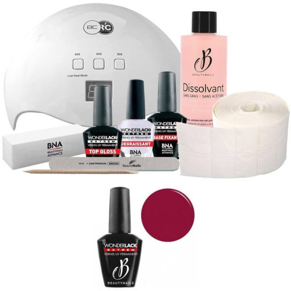 Pack Beauty Nails + Lampe 48 watts Wonderlack Extrême Beautynails WLE157 - Cheyenne Pack Beauty Nails + Lampe 48 watts Wonderlack Extrême Beautynails WLE157 - Cheyenne
