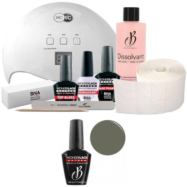 Pack Beauty Nails + Lampe 48 watts Wonderlack Extrême Beautynails WLE158 - Amazonia Pack Beauty Nails + Lampe 48 watts Wonderlack Extrême Beautynails WLE158 - Amazonia