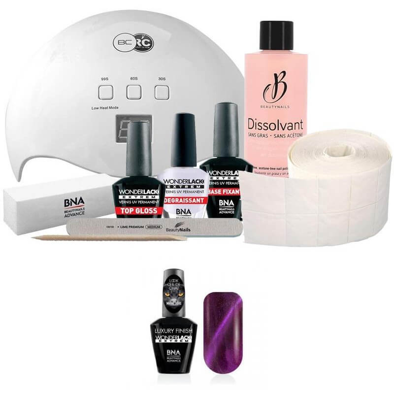 Confezione Beauty Nails + 48 watt Wonderlack Scottish Cat Eye Lamp