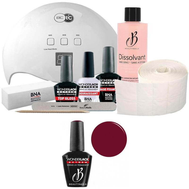 Pack Beauty Nails + Lampe 48 watts Wonderlack Extrême Beautynails WLE 164 - Fandango