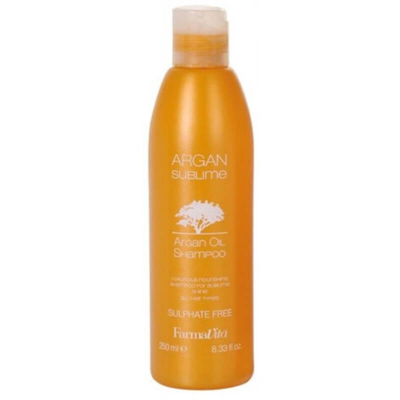 Shampoo all'olio di argan per una lucentezza brillante FARMATIVA 250ML