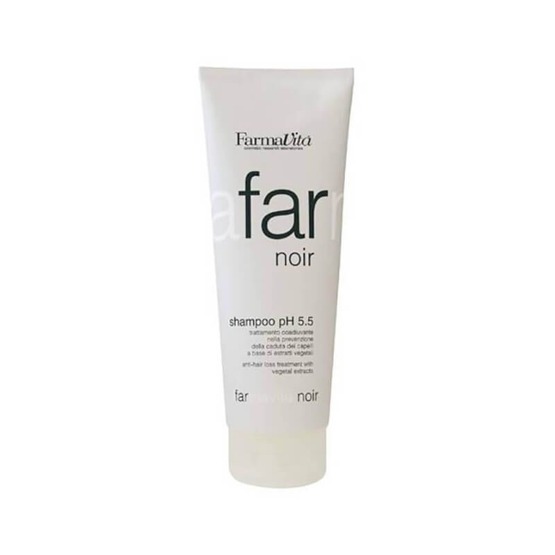 Schwarzes Anti-Haarverlust Shampoo FARMATIVA 250ML.