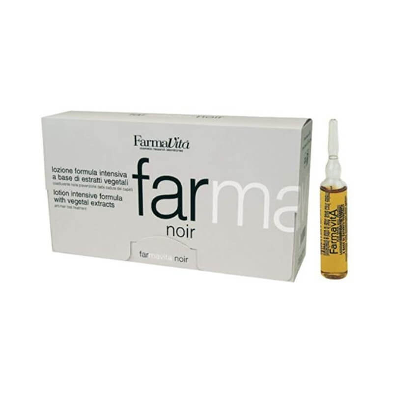 Hair care black anti-hair loss bulbs FARMATIVA 12x8ML