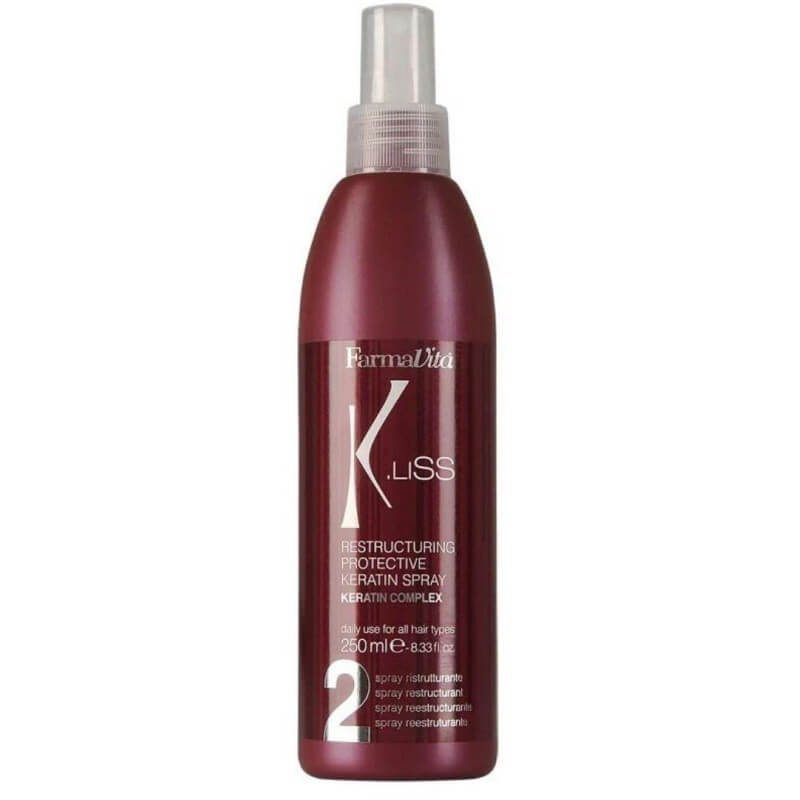 Rociador de queratina intensa K-liss de FARMATIVA 250ML.