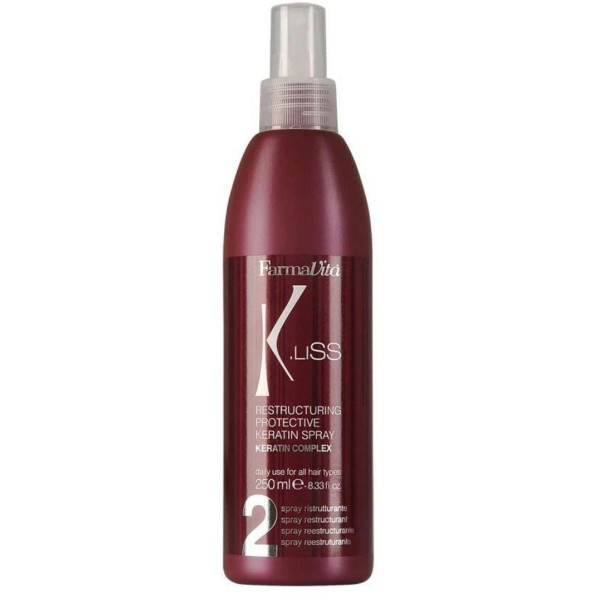 Intensive Keratin-Spray K-liss von FARMATIVA, 250 ml.