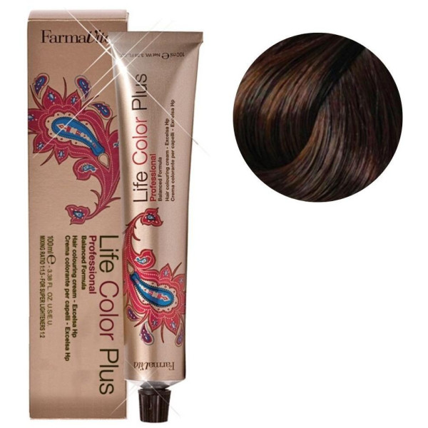 Coloration Life Color 5 35 Chatain Clair Chocolat Farmavita 100ml Coloration Life Color 5 35 Chatain Clair Chocolat Farmavita 100ml