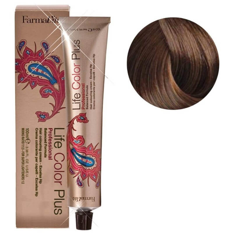 Colore per capelli Life color 7.7 di FARMATIVA da 100 ml.
