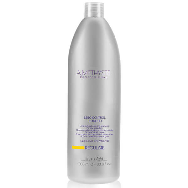 Shampoo per cuoio capelluto sensibile/grasso Sebocare Amethyste FARMATIVA 1L