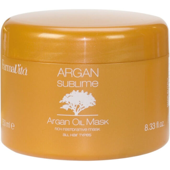 Máscara de óleo de argan Oil renov brilho FARMATIVA 250ML