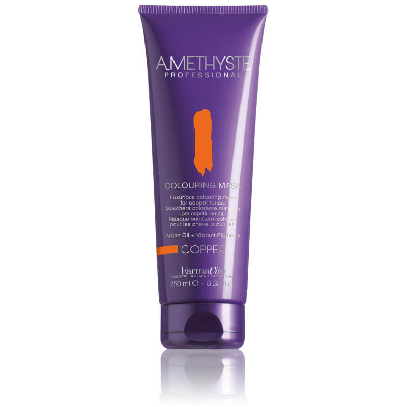 Gekleurde koperen Amethistmasker FARMATIVA 250ML