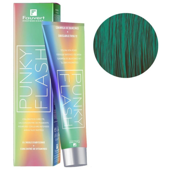 Punky Flash Green 100ML direct coloring
