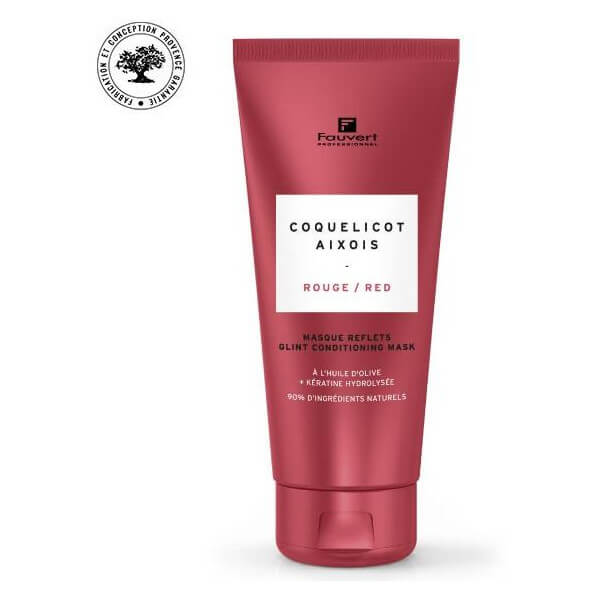 Masque pigmenté reflet rouge Coquelicot Aixois 200ML 