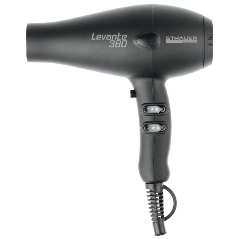 Professional hair dryer Levante 380 black by STHAUER