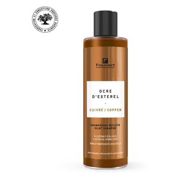 Champô pigmentado com reflexos acobreados Ocre d'Esterel 250ML Champô pigmentado com reflexos acobreados Ocre d'Esterel 250ML