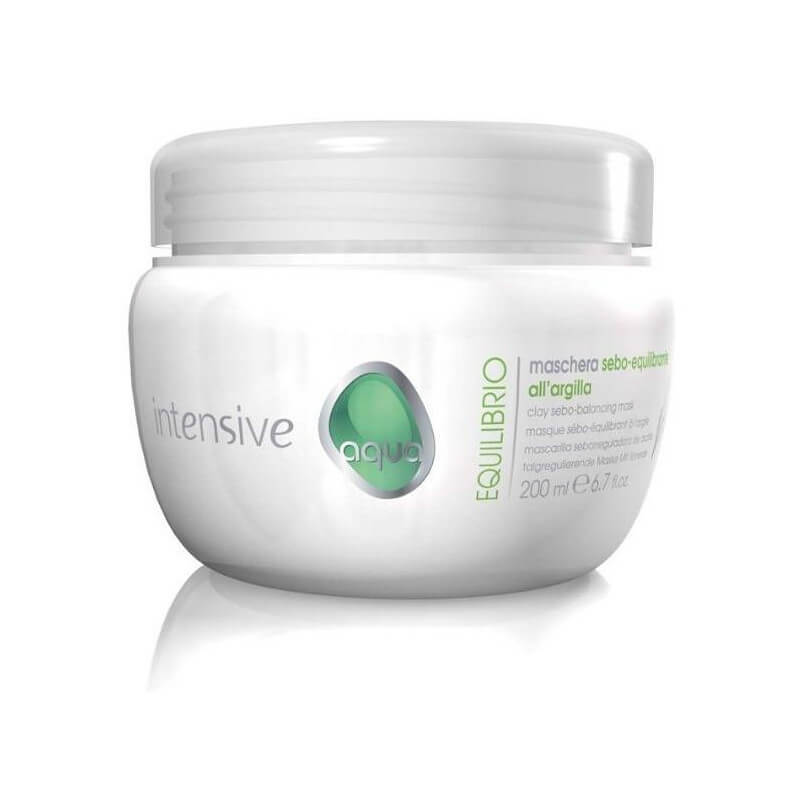 Evenwichtige klei-gezichtsmasker voor een vette huid Equilibre Aqua 200ML.