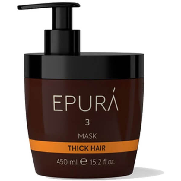 Maschera per capelli spessi Epura da 1 litro