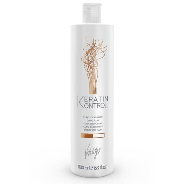 Fluido disciplinante per capelli normali-spessi Keratin Kontrol da 500 ml.