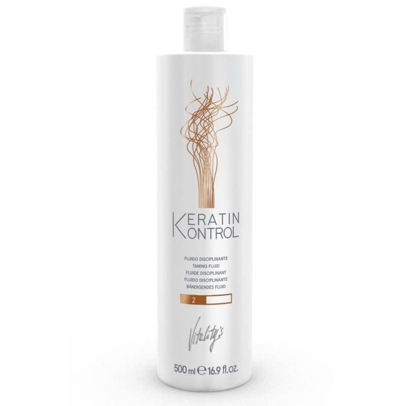 Fluido disciplinante per capelli fini Keratin Kontrol da 500 ml