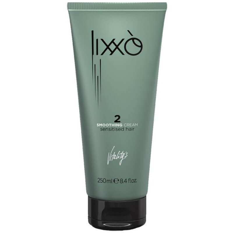 Crema lisciante per capelli colorati Lixxo da 250 ml.