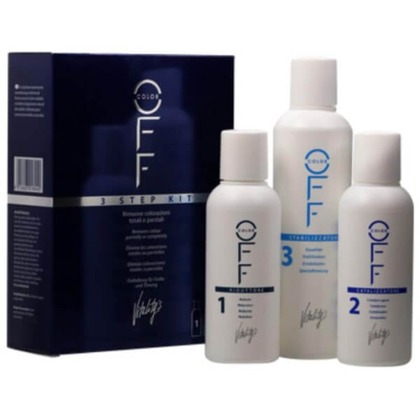 Kit color off 100ML + 100ML + 200ML

This translates to:
Color removal kit 100ML + 100ML + 200ML