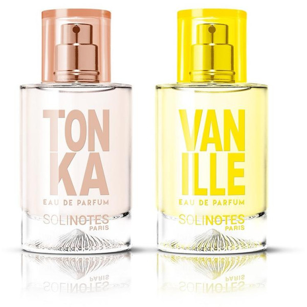 Mix Merveilleux : eau de parfum Tonka 50ml et eau de parfum Vanille 50ml