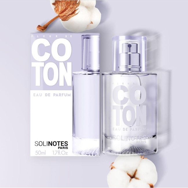 Flor de algodón Eau de Parfum Solinotes 50ML