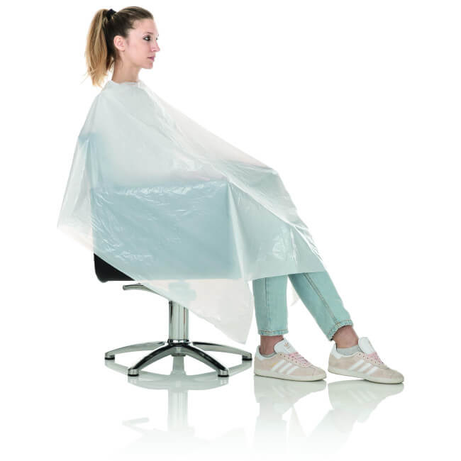 20 capas de corte extra largas descartáveis 110*130cm.