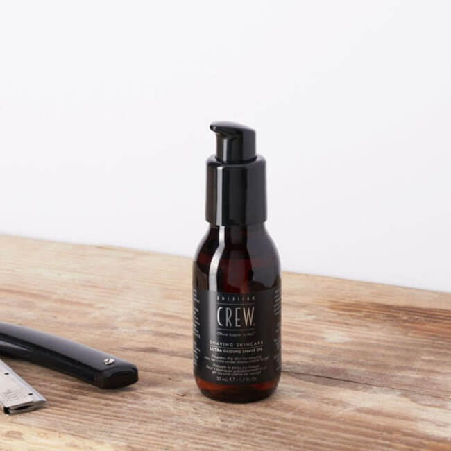 Óleo de barbear anti-irritações Ultra Gliding American Crew 50ML