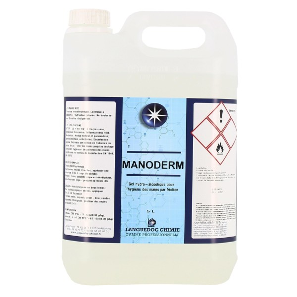 Manoderm gel idroalcolico 5L