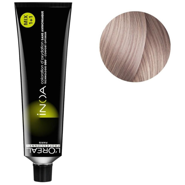Coloration Inoa n°10.21 blond très très clair irisé cendré ...