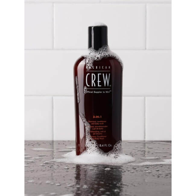 Shampoo Condicionador American Crew 3-em-1 450 ML