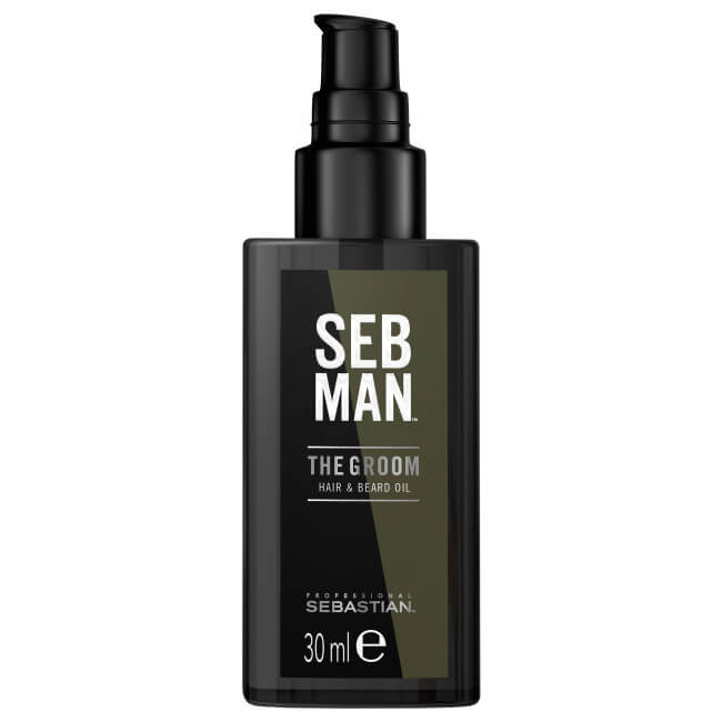 Haar- en baardolie The Groom SEBMAN 30ML