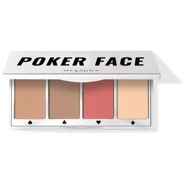 Paleta de sombras de ojos Poker Face n°3 en tono tan de Mesauda.
