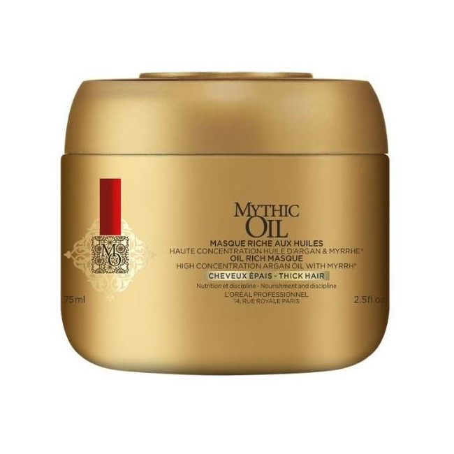 Masque cheveux épais Mythic Oil 75ML
