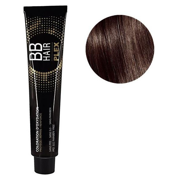 Oxidations-Haarfarbe BBHair Plex Nr. 6.58 Dunkelblond Mahagoni Espresso 100ML