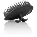 Brosse à cheveux de massage noire