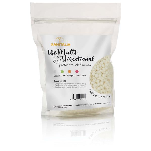 Cera depilatoria usa e getta senza strip 500g Cera depilatoria usa e getta senza strip 500g