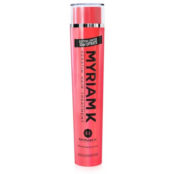 Shampooing entretien Keep Liss Kerat.in MYRIAM.K 250ML (50ML offert) Edition limitée Shampooing entretien Keep Liss Kerat.in MYRIAM.K 250ML (50ML offert) Edition limitée