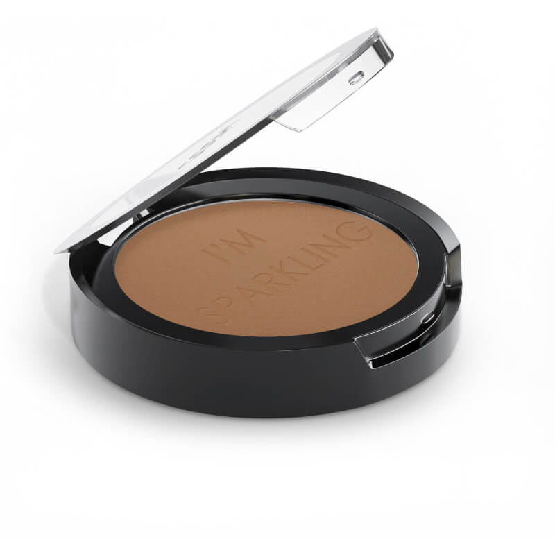 Glinsterende bronzer, ik ben sprankelend.