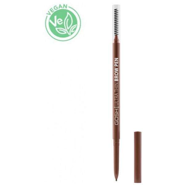 Ultra fine eyebrow pencil GOSH- 001 Brown
