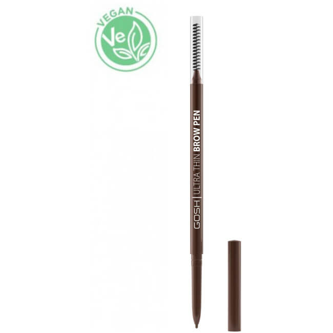 Lápis de Sobrancelhas Ultra Fino GOSH - 003 Castanho Escuro