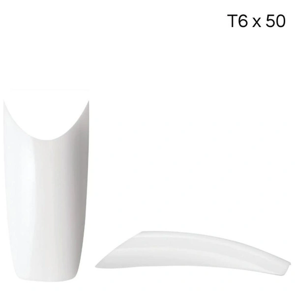 "Tips french smile T6 x50 pcs" means "French smile tips T6 x50 pcs" in English.