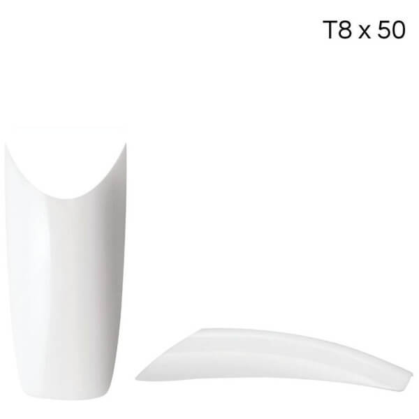 Dicas francesas para aparelhos de dentes T8 x50 unidades Dicas francesas para aparelhos de dentes T8 x50 unidades