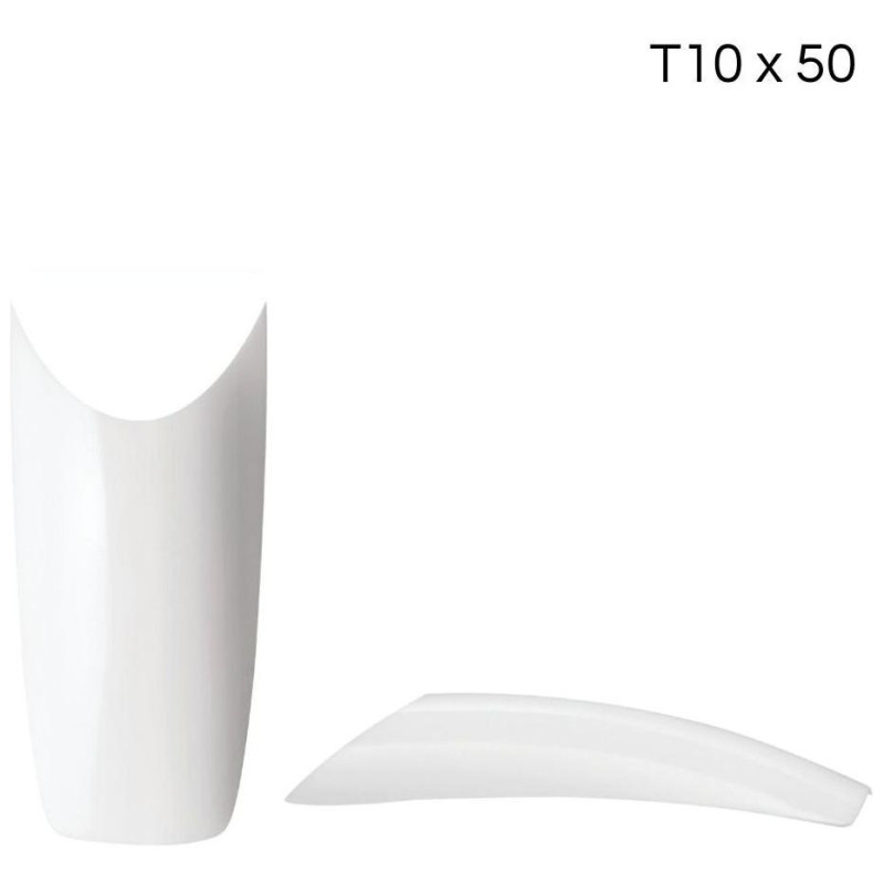 "Tips french smile T10 x50 pcs" translates to "French smile tips T10 x50 pcs" in English.