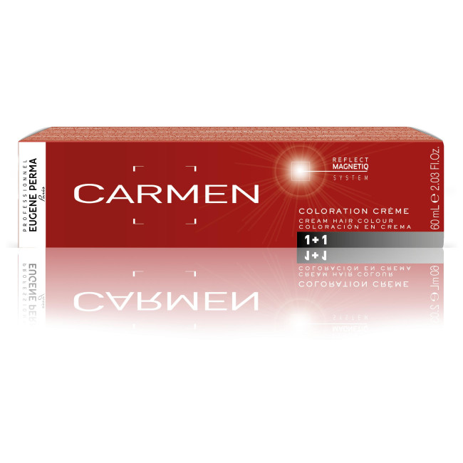 60 ml di tubo Carmen No. 3N scuro castagno naturale