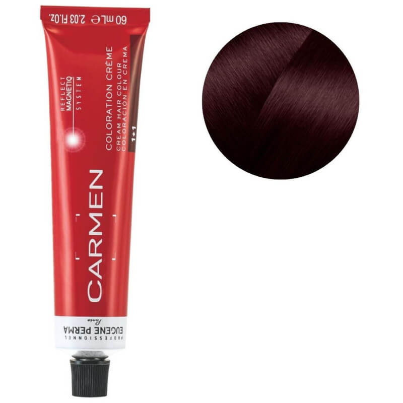 Tube Carmen 60 ml N°4.6 Châtain Rouge