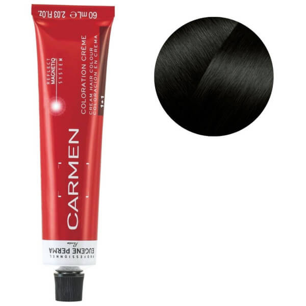 Tube Ultra Dekkende Haarkleuring Carmen 60 ml Bruin 4C+ Tube Ultra Dekkende Haarkleuring Carmen 60 ml Bruin 4C+
