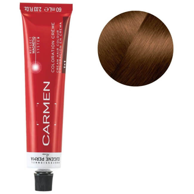 Tube Carmen 60 ml N°7.23 Blond Irisé Doré

Tube Carmen 60 ml Nr. 7.23 Goudblond met een parelglans