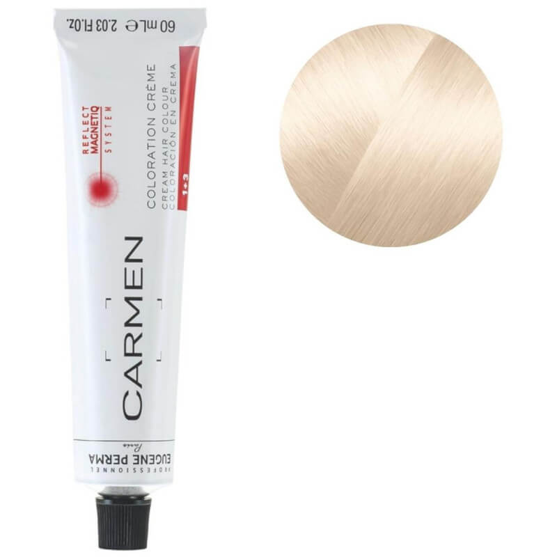 60 ml tube Carmen Super Whitening 2001 Ultra Blonde Specific Ash