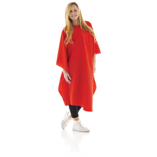 Classic red cutting cape